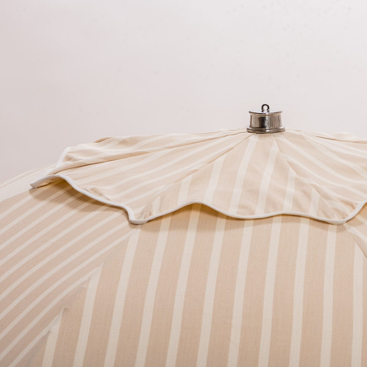 The Patio Umbrella - Monaco Natural Stripe Patio Umbrella Business & Pleasure Co Aus