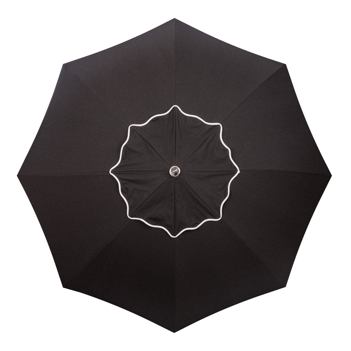 The Patio Umbrella - Rivie Black Patio Umbrella Business & Pleasure Co Aus