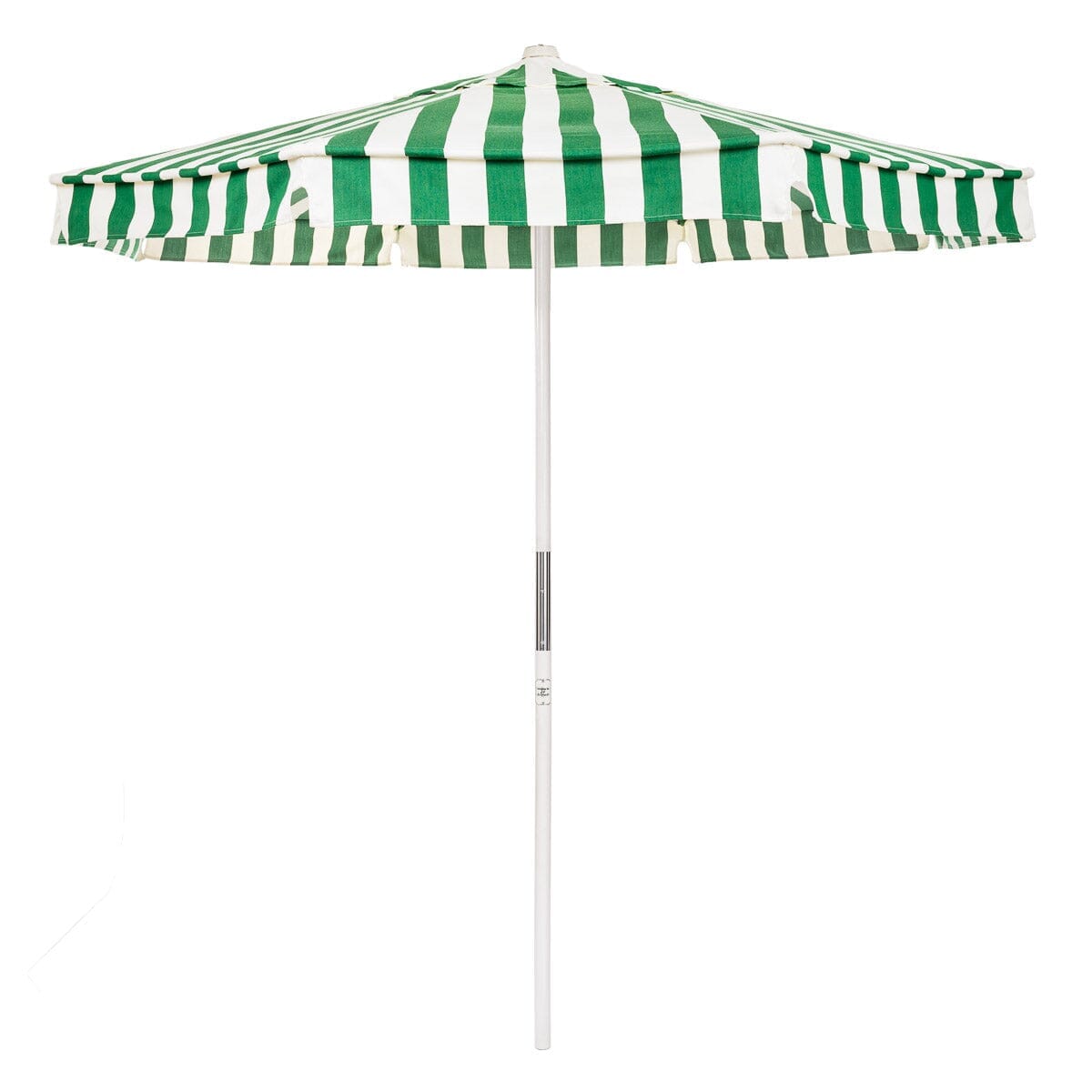 The Market Umbrella - Crew Canyon Green Stripe Market Umbrella Business & Pleasure Co.