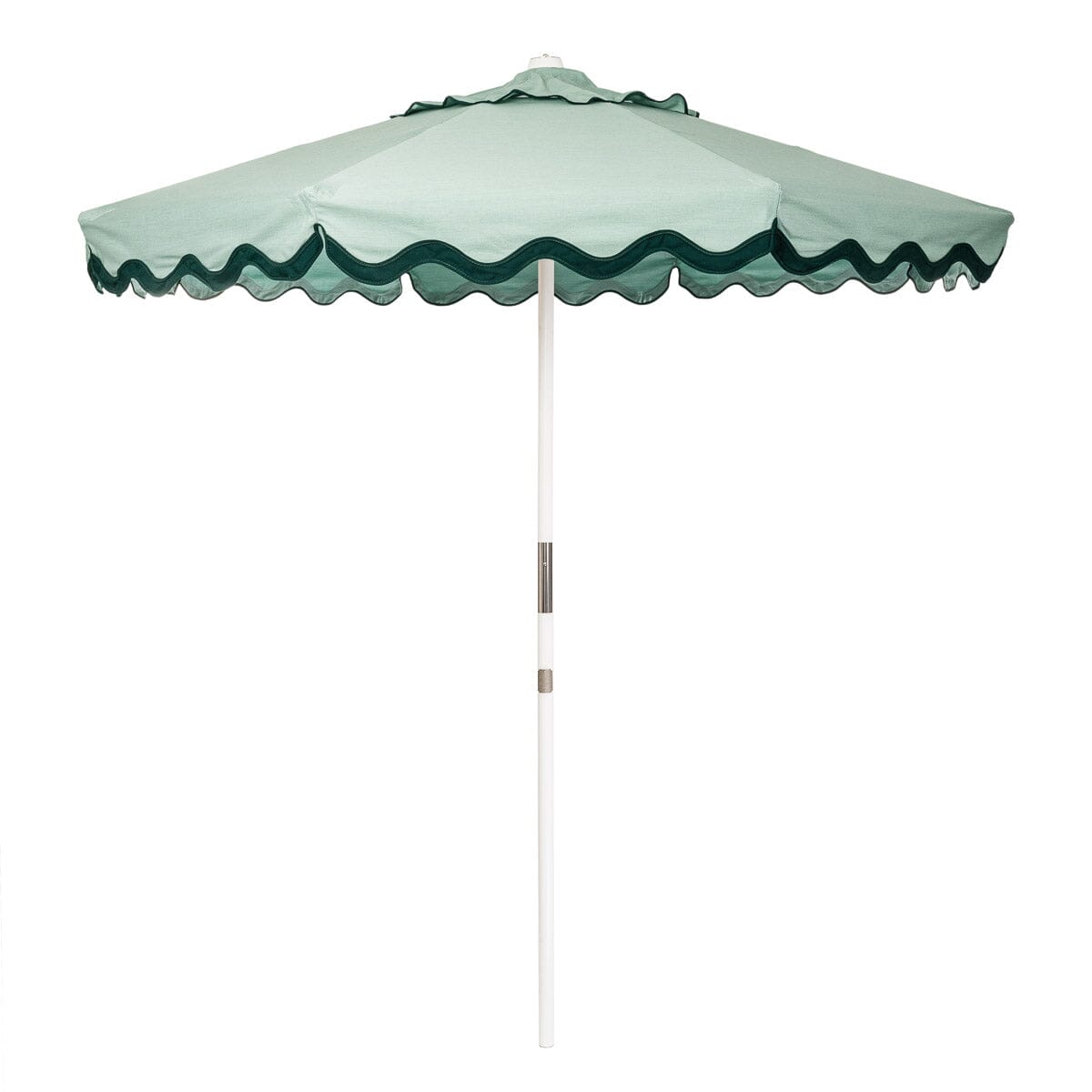 The Market Umbrella - Rivie Green Market Umbrella Business & Pleasure Co Aus