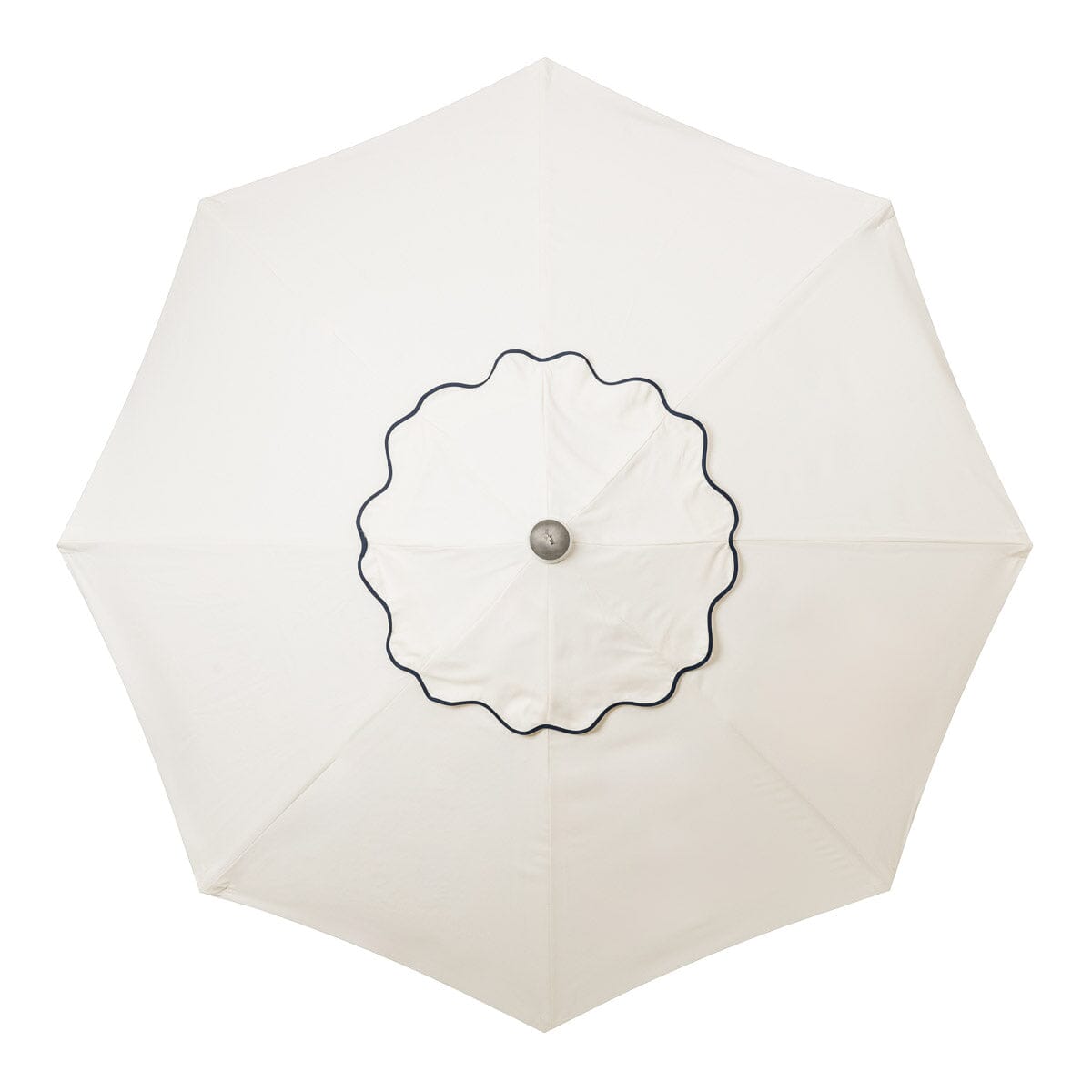 The Market Umbrella - Rivie White Market Umbrella Business & Pleasure Co Aus