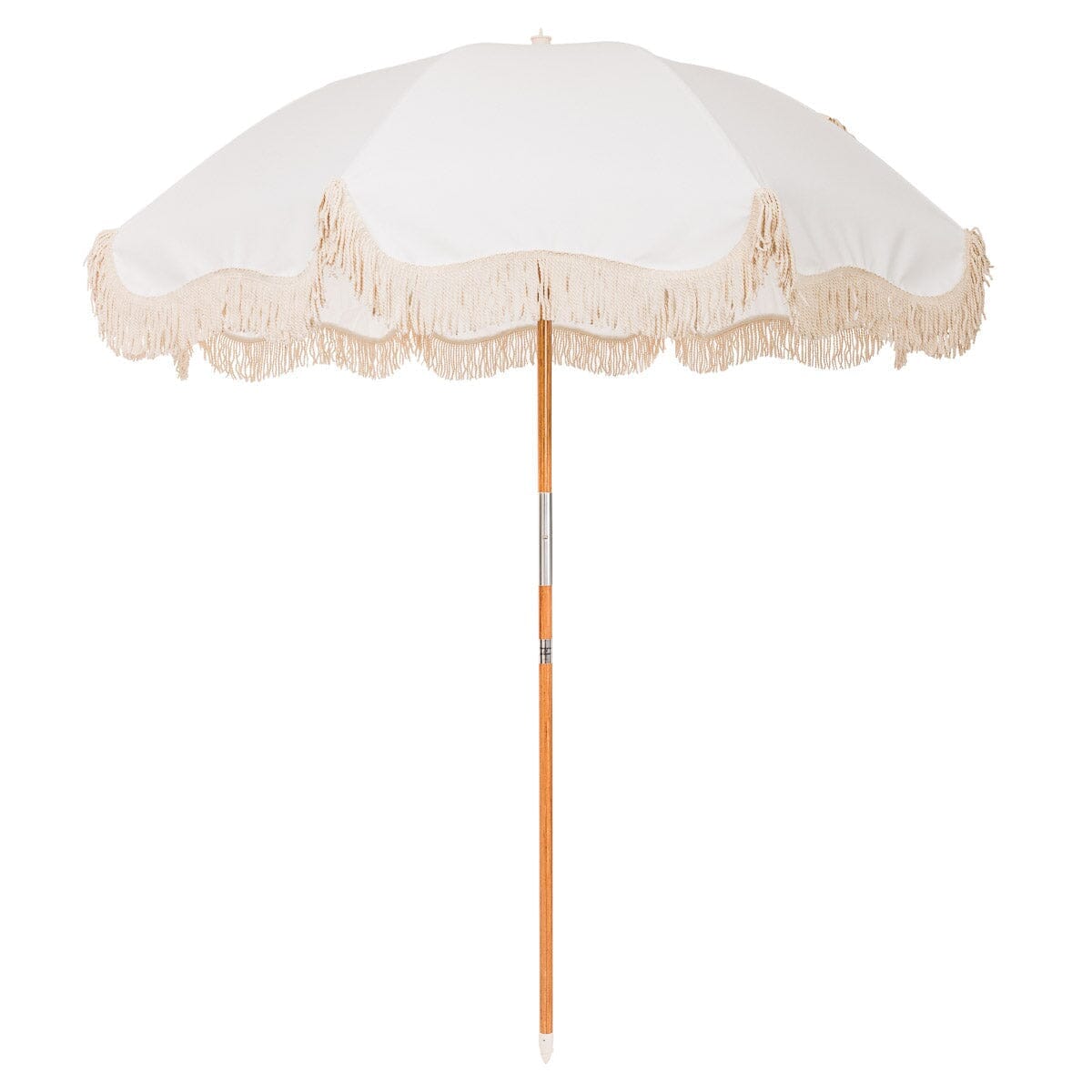 Product image of The Rio Fringed Umbrella - Antique White Rio Umbrella Business & Pleasure Co Aus