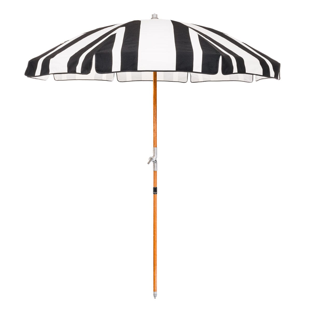Product image of The Premium Beach Umbrella - Coco Republic - Black White Premium Beach Umbrella Business & Pleasure Co