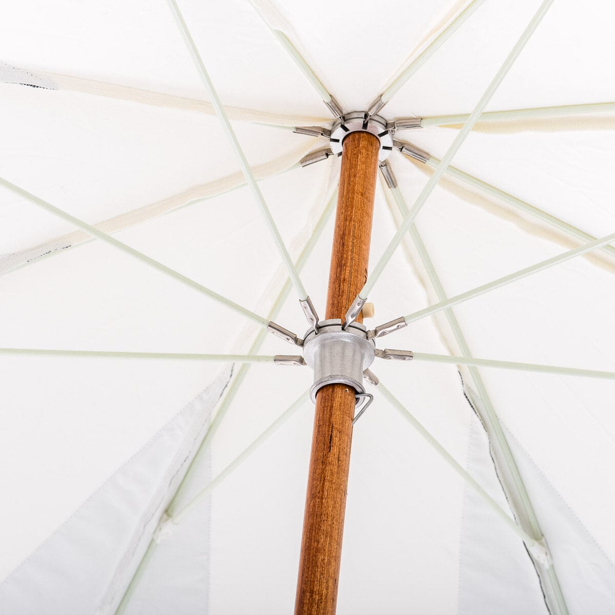 The Premium Beach Umbrella - Coco Republic - Black White Premium Beach Umbrella Business & Pleasure Co