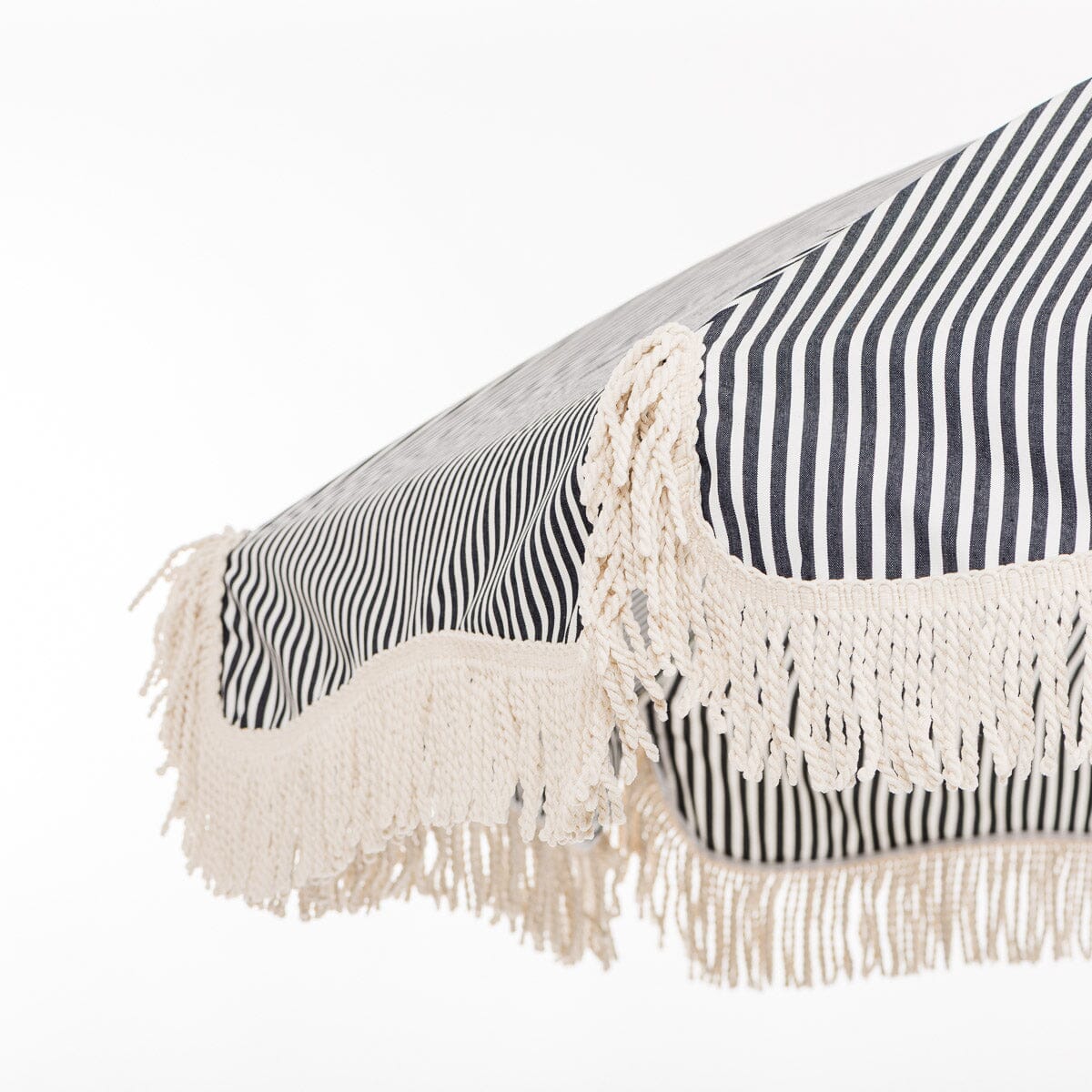 The Premium Beach Umbrella - Lauren's Navy Stripe Premium Umbrella Business & Pleasure Co.