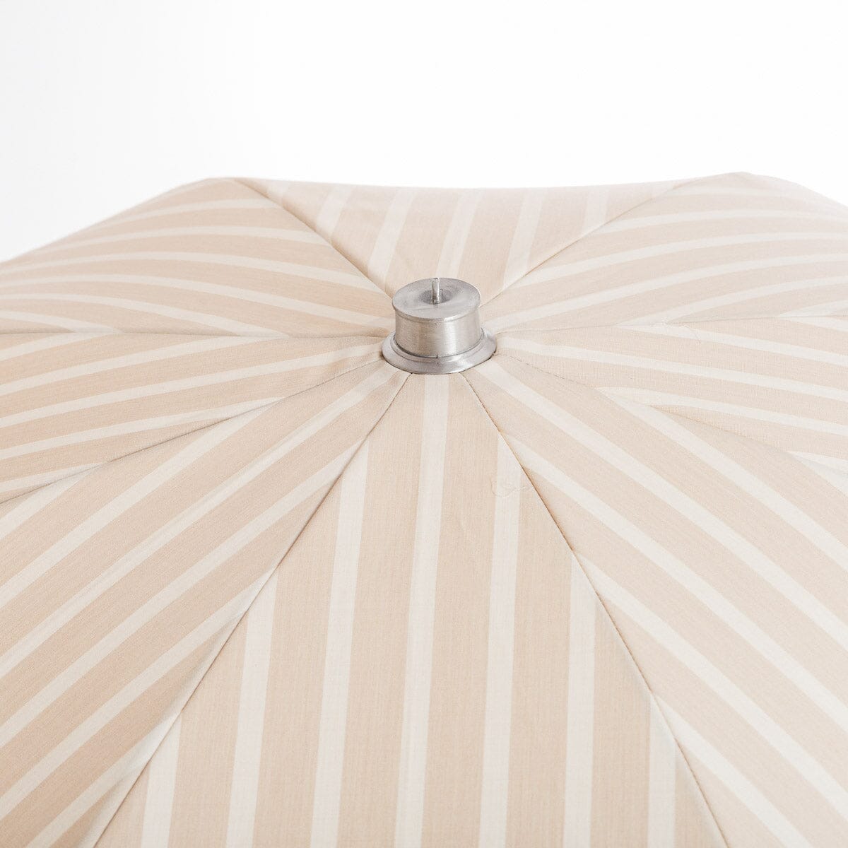The Premium Beach Umbrella - Monaco Natural Stripe Premium Beach Umbrella Business & Pleasure Co Aus