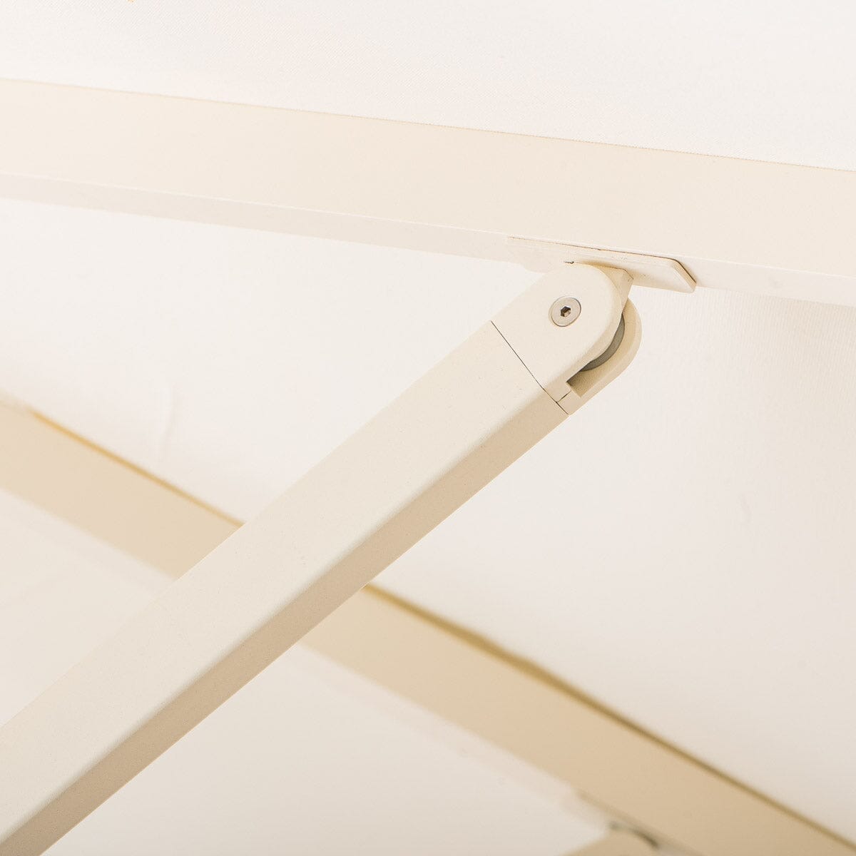 The Resort Market Umbrella in Antique White | 10' Antique White Frame Resort Market Umbrella Kit Business & Pleasure Co.