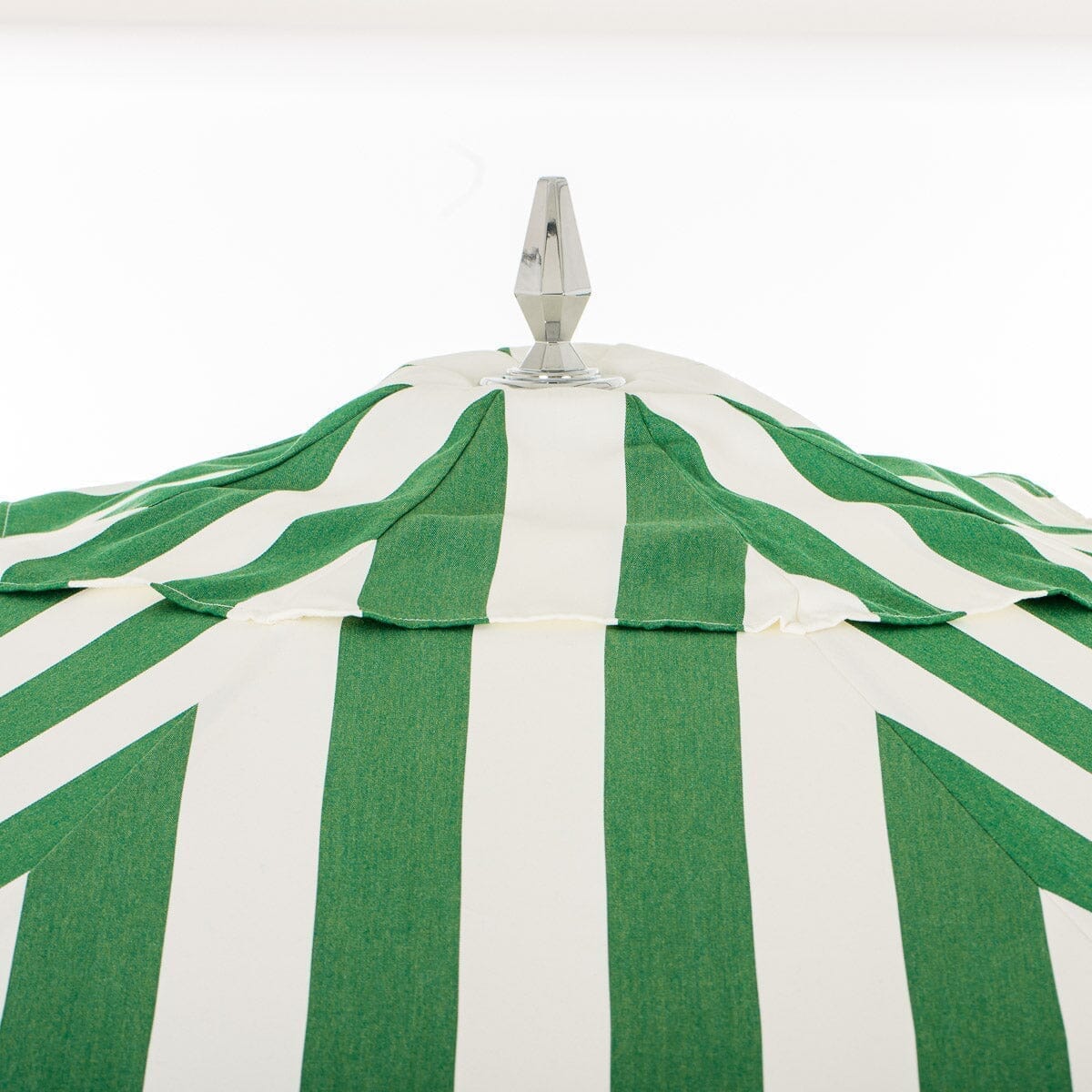 The Resort Market Umbrella - Octagon - Canopy 10' - Crew Canyon Green Stripe Resort Market Umbrella Canopy Business & Pleasure Co.