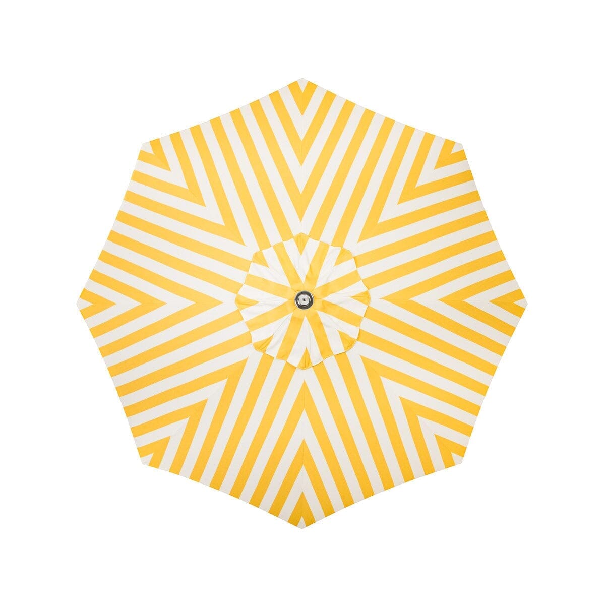 The Resort Market Umbrella - Octagon - Canopy 8' - Crew Mimosa Yellow Stripe Resort Market Umbrella Canopy Business & Pleasure Co.
