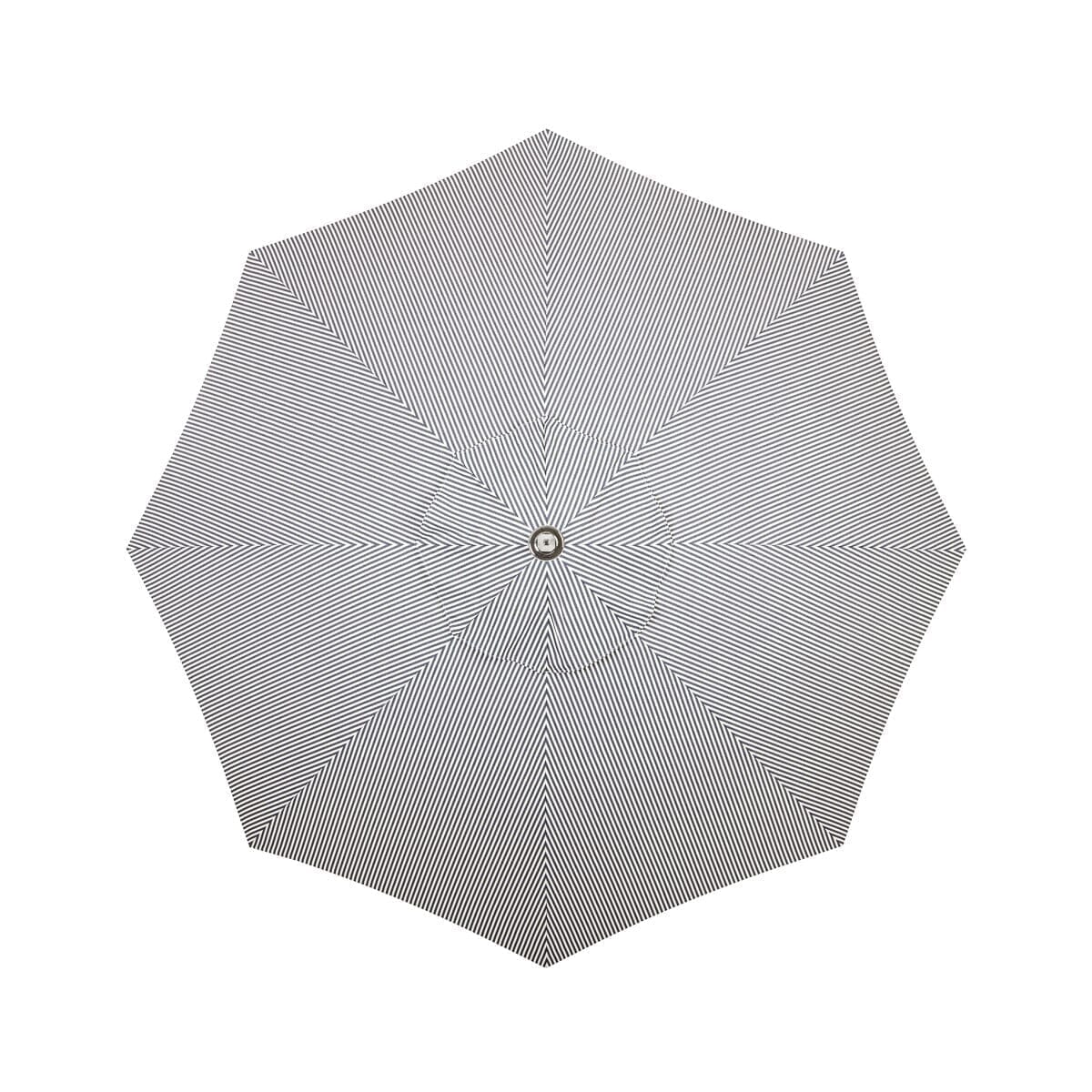 The Resort Market Umbrella in Lauren's Navy Stripe | 8' Antique White Frame Resort Market Umbrella Kit Business & Pleasure Co.