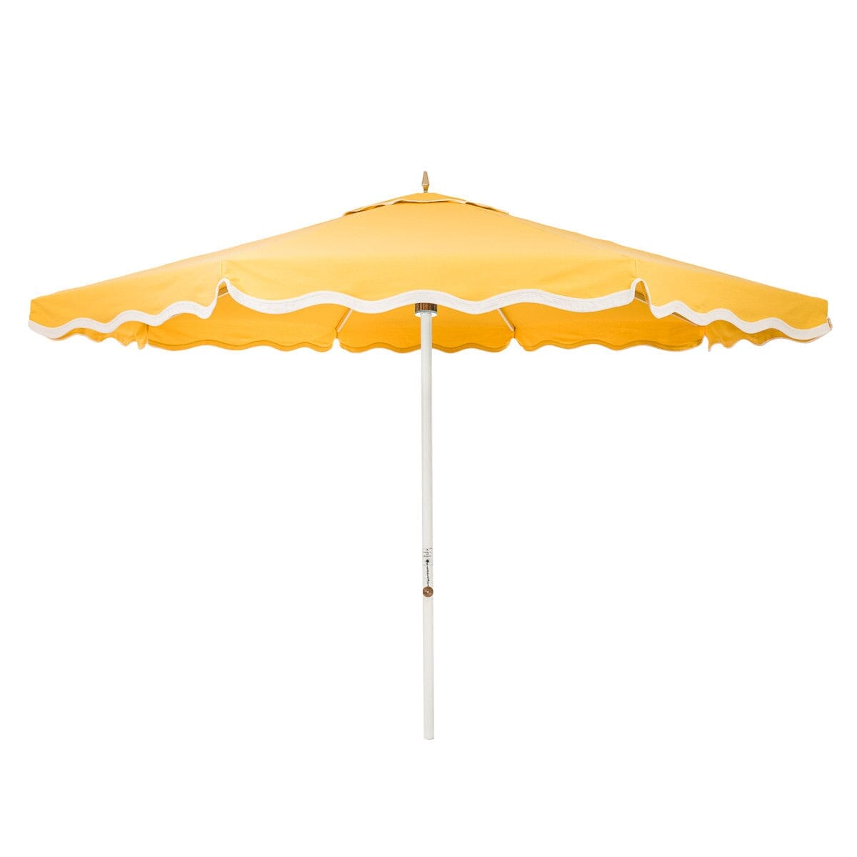 Resort Market Umbrella | Rivie Mimosa & Antique White Frame Resort Market Umbrella Kit Business & Pleasure Co Aus