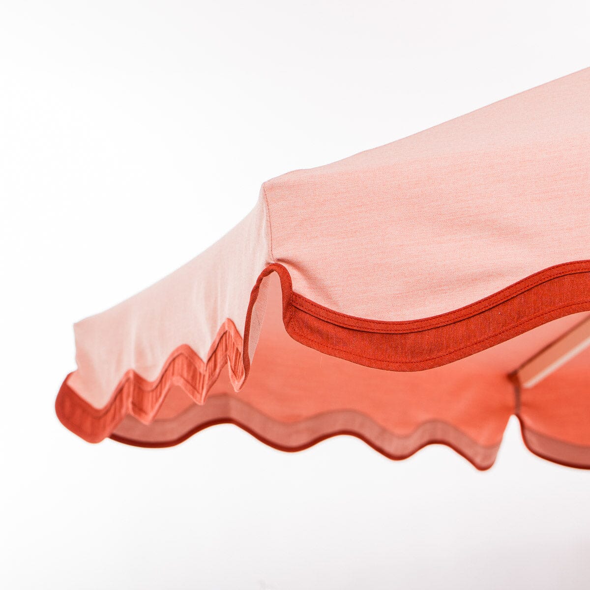Resort Market Umbrella | Rivie Pink & Antique White Frame Resort Market Umbrella Kit Business & Pleasure Co Aus