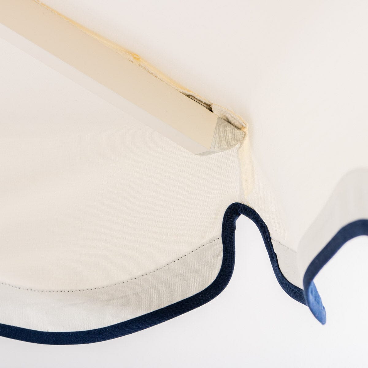 The Resort Market Umbrella in Rivie White | 8' Antique White Frame Resort Market Umbrella Kit Business & Pleasure Co.