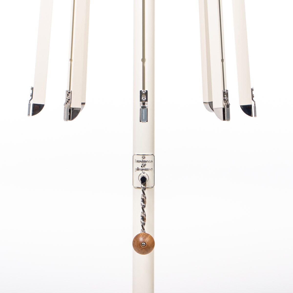 The Resort Market Umbrella - Octagon - Frame 10' - Antique White Resort Market Umbrella Frame Business & Pleasure Co.