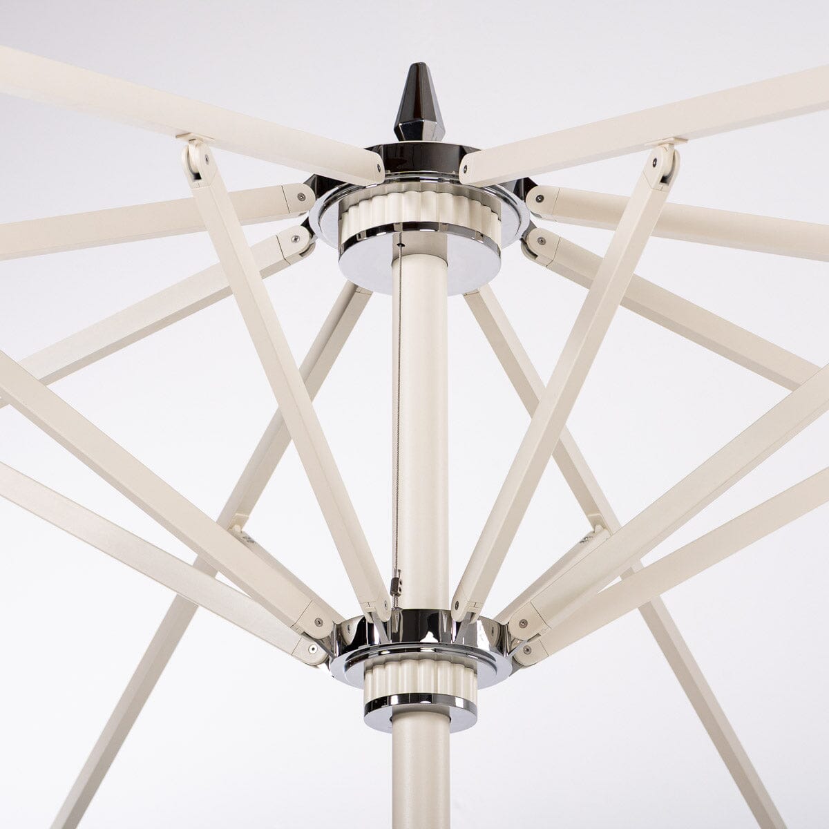 The Resort Market Umbrella - Octagon - Frame 8' - Antique White Resort Market Umbrella Frame Business & Pleasure Co Aus