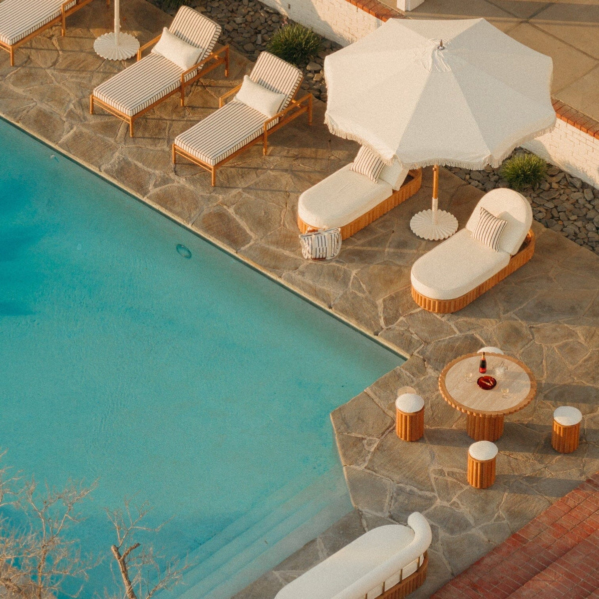 The Daisy Sun Lounger - Frame - Teakwood Daisy Sun Lounger Business & Pleasure Co Aus