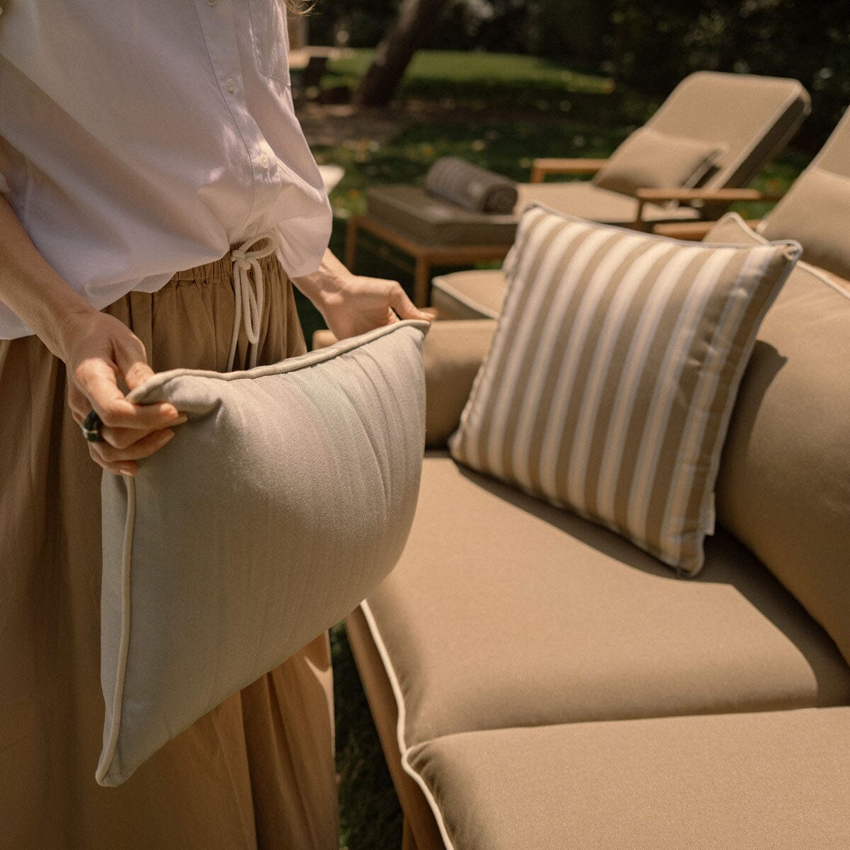 The Rectangle Throw Pillow x Jenni Kayne Rectangle Throw Pillow Business & Pleasure Co Aus