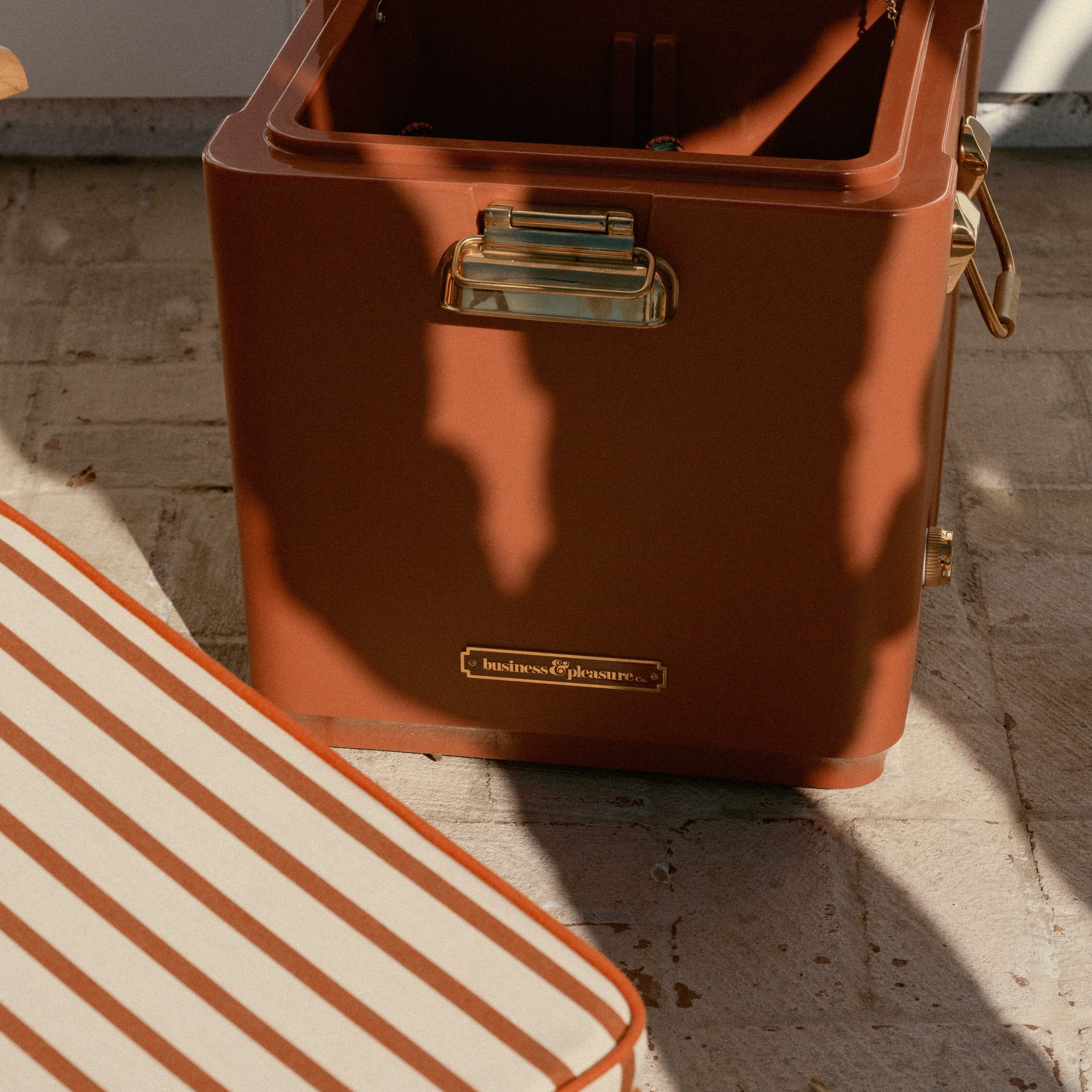 The Hemingway Cooler - Terracotta Red - 35 Quarts Hard Cooler Business & Pleasure Co.