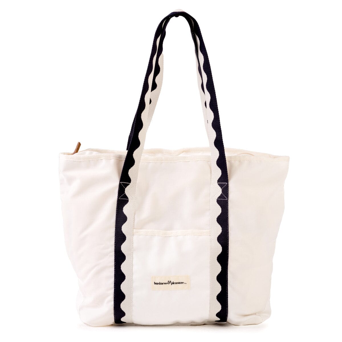 The Beach Bag - Rivie White Beach Bag Business & Pleasure Co Aus 