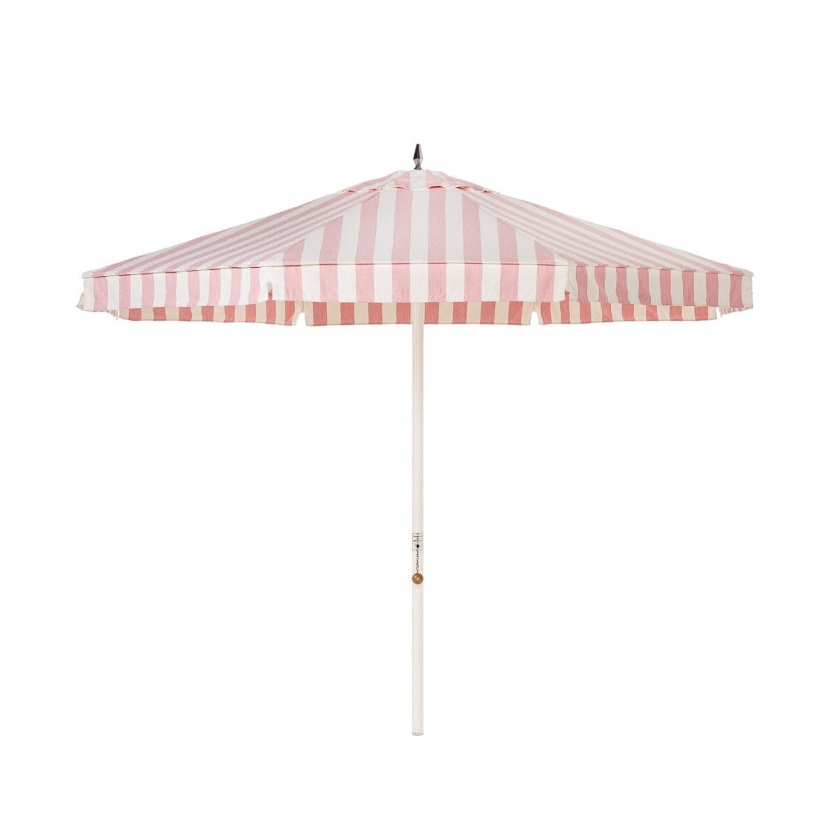 Product image of Resort Market Umbrella | Crew Pink Stripe & Antique White Frame Resort Market Umbrella Kit Business & Pleasure Co Aus