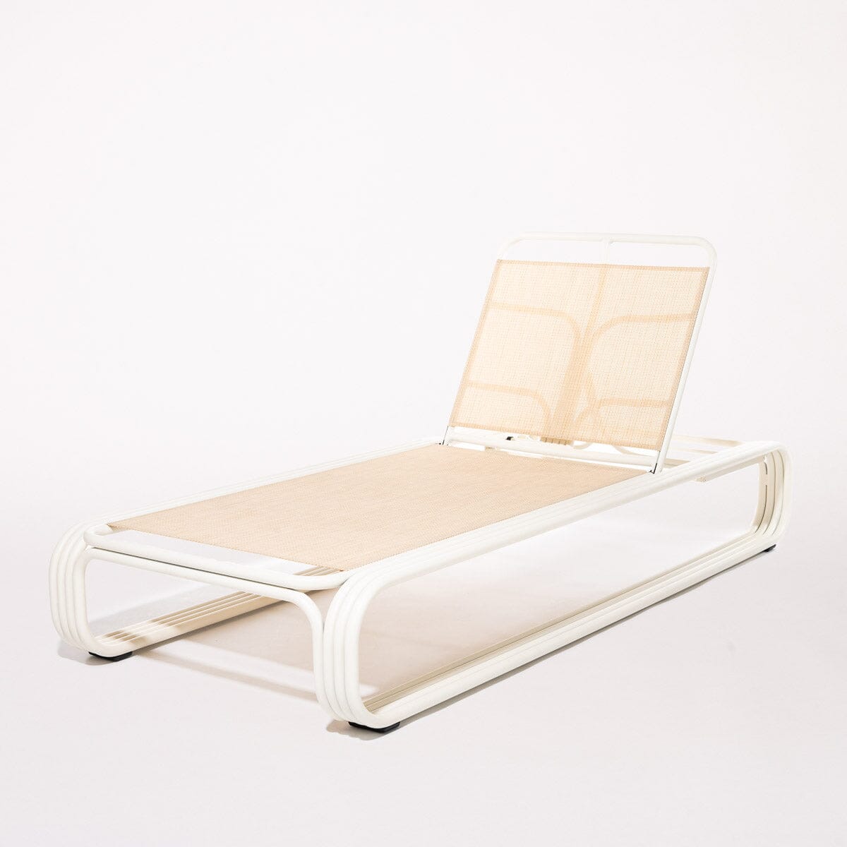 The Contini Sun Lounger - Frame - Antique White Contini Sun Lounger Business & Pleasure Co Aus