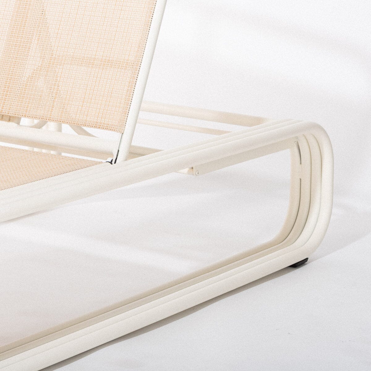 The Contini Sun Lounger - Frame - Antique White Contini Sun Lounger Business & Pleasure Co Aus