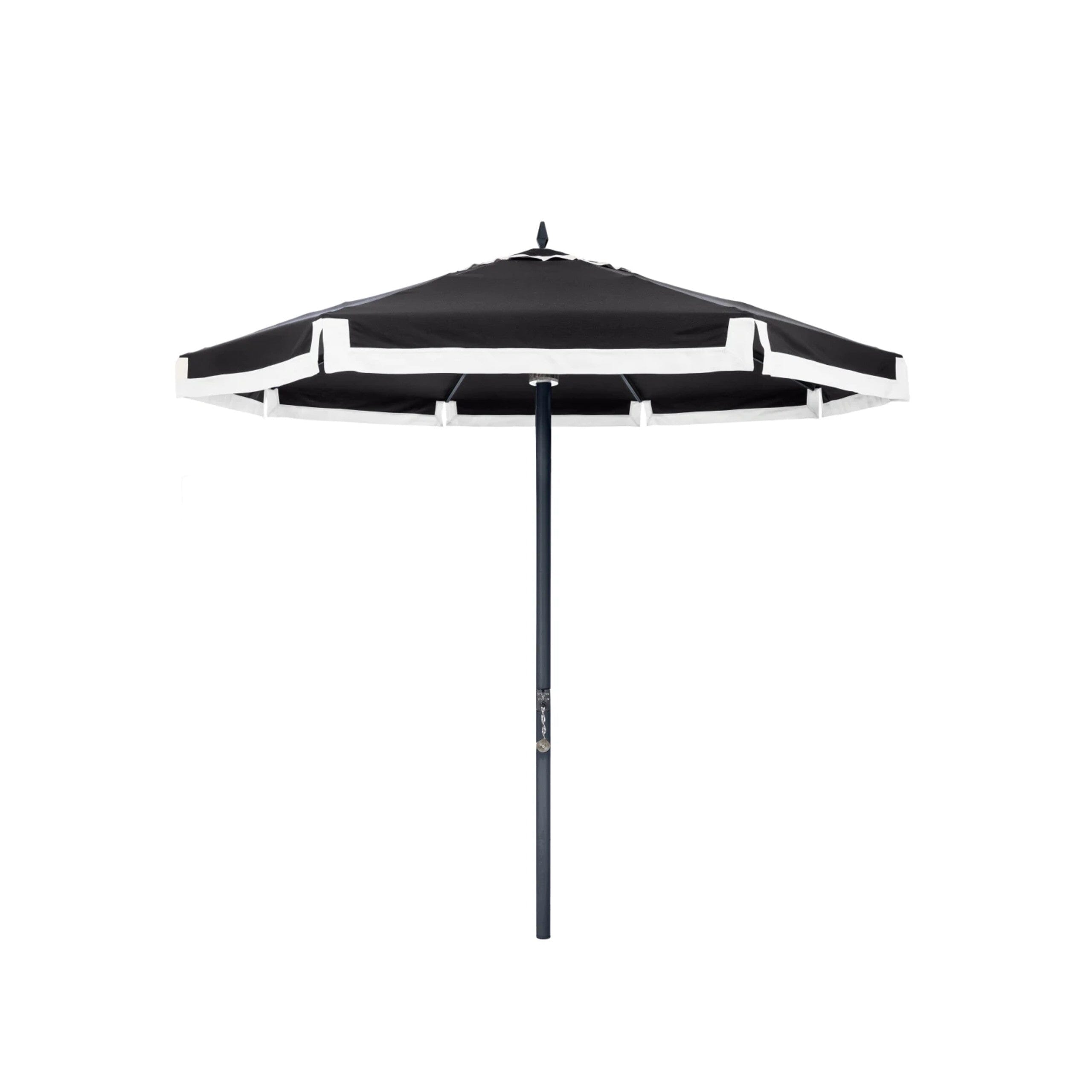 Product image of The Resort Market Umbrella x Coco Republic in Portofino | 8' Vintage Black Frame Resort Market Umbrella Kit Business & Pleasure Co Aus