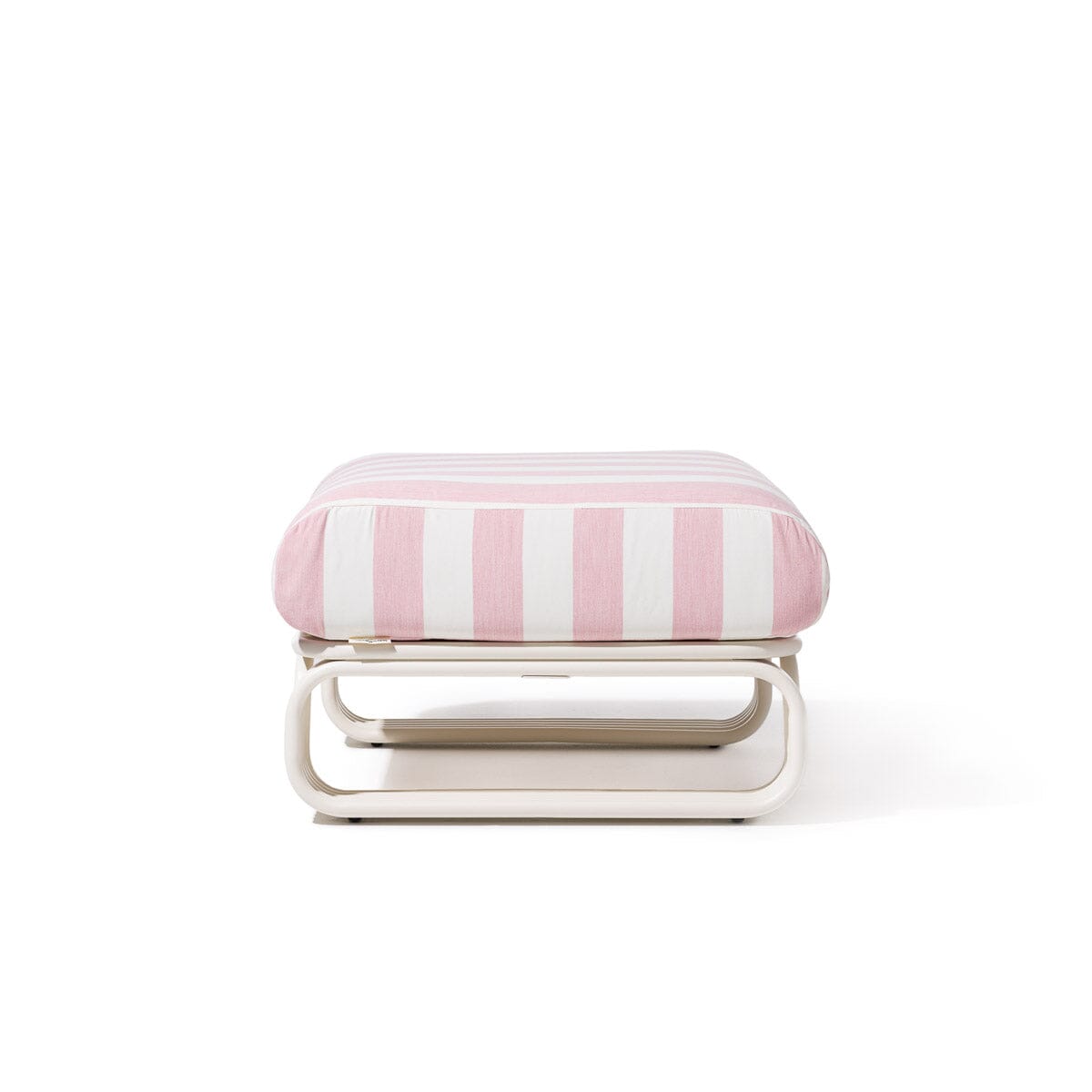Contini Ottoman Kit - Antique White & Crew Pink Stripe Contini Ottoman Kit Business & Pleasure Co Aus