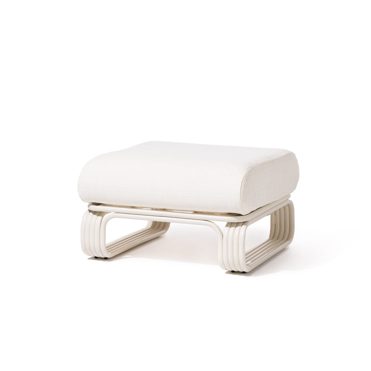 Product image of Contini Ottoman Kit - Antique White & Boucle Antique White Contini Ottoman Kit Business & Pleasure Co Aus