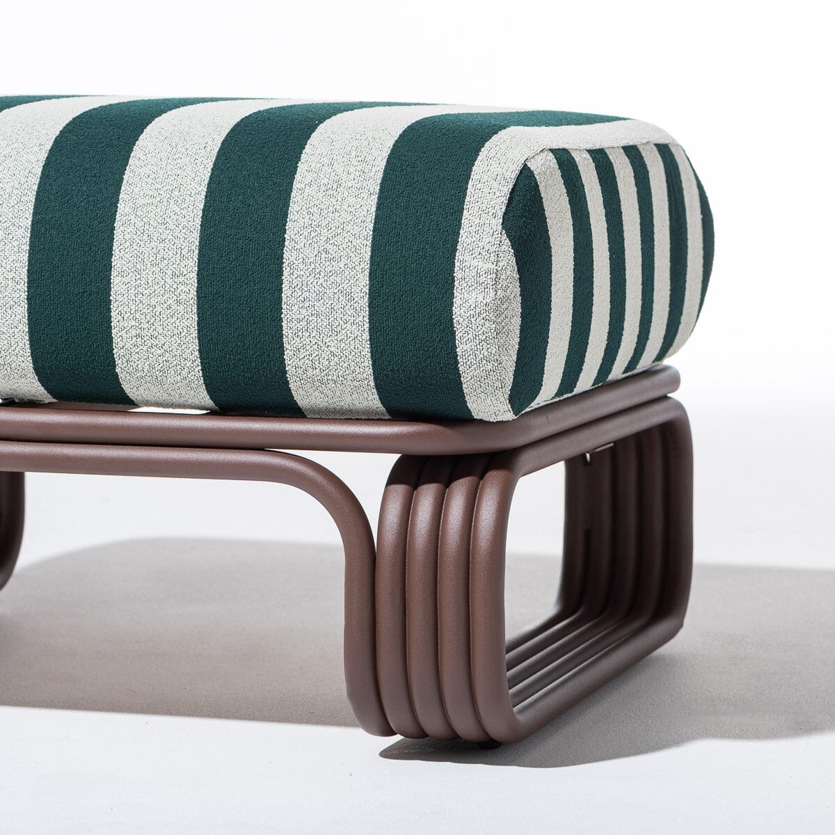 Contini Ottoman Kit - Merlot & Terry Green Stripe Contini Ottoman Kit Business & Pleasure Co Aus