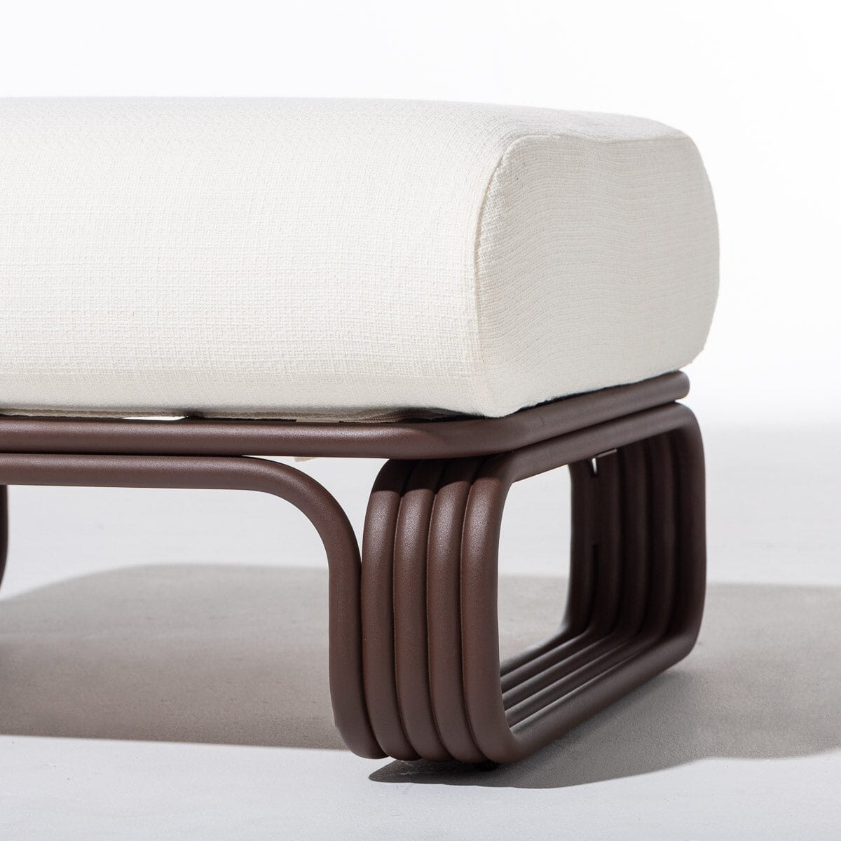 Contini Ottoman Kit - Merlot & Boucle Antique White Contini Ottoman Kit Business & Pleasure Co Aus