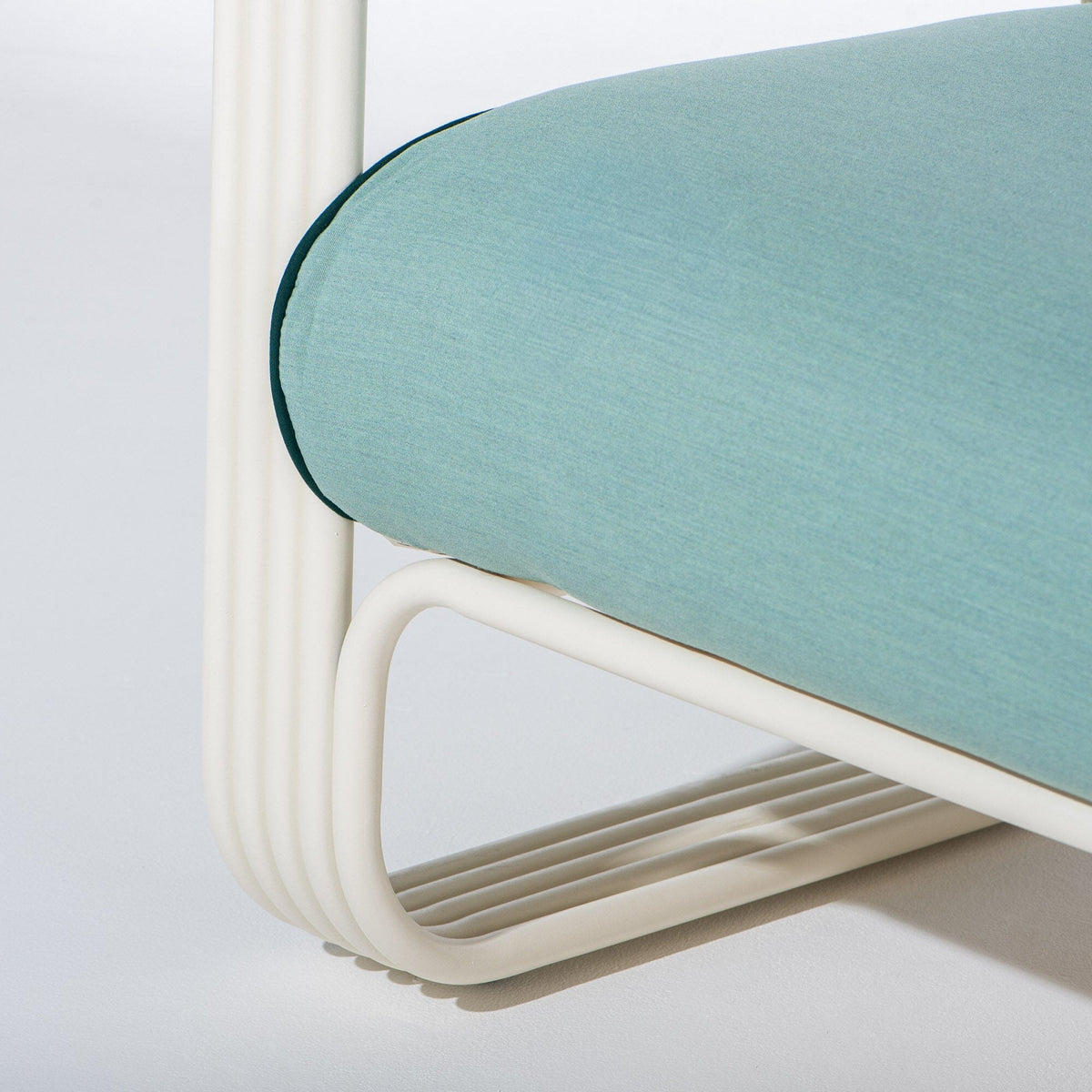 Contini Sofa Kit in Rivie Green | Antique White Frame Contini Sofa Kit Business & Pleasure Co Aus