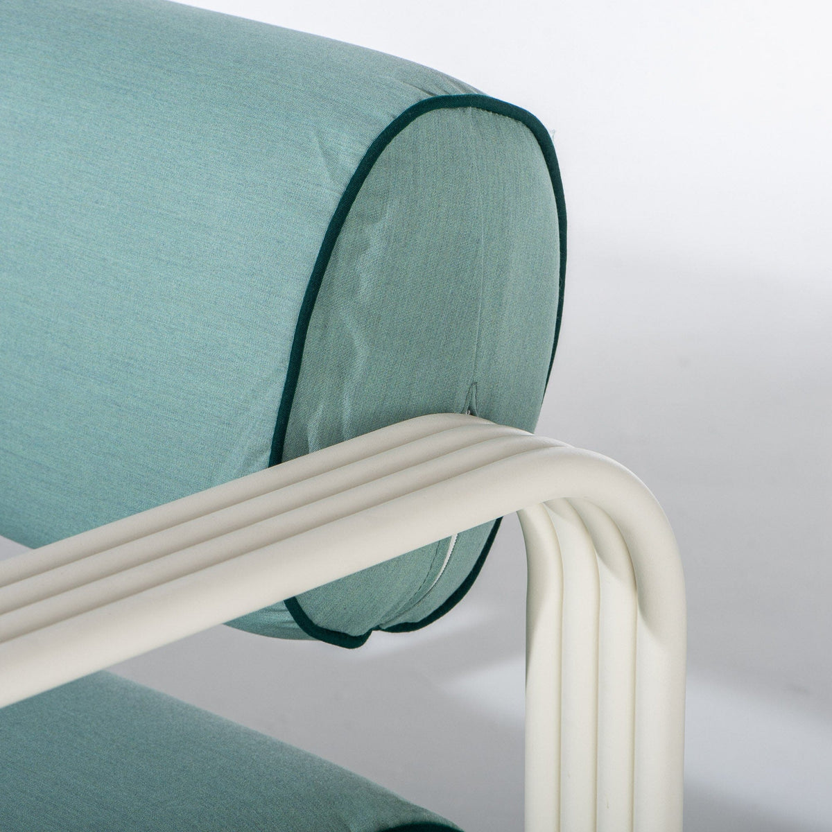 Contini Sofa Kit in Rivie Green | Antique White Frame Contini Sofa Kit Business & Pleasure Co Aus