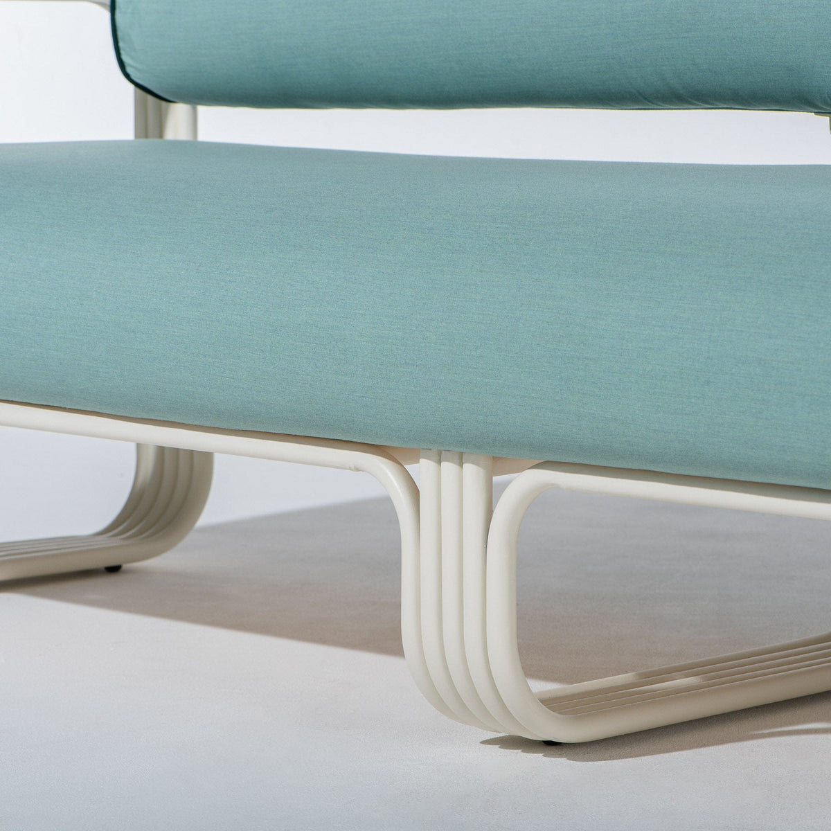 Contini Sofa Kit in Rivie Green | Antique White Frame Contini Sofa Kit Business & Pleasure Co Aus