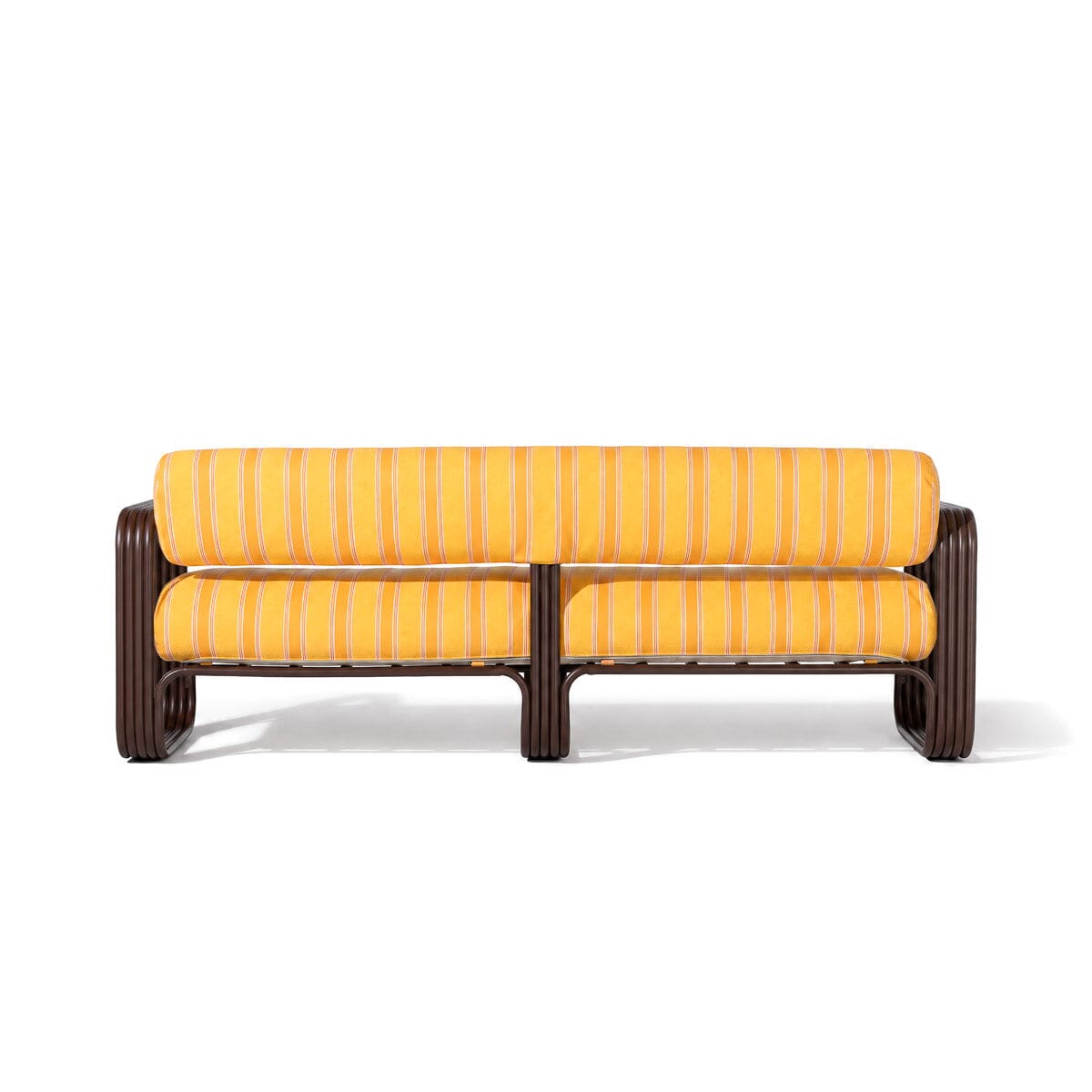 Contini Sofa Kit in Bistro Papaya | Merlot Frame Contini Sofa Kit Business & Pleasure Co Aus