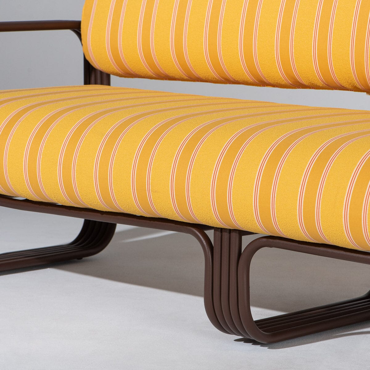 Contini Sofa Kit in Bistro Papaya | Merlot Frame Contini Sofa Kit Business & Pleasure Co Aus