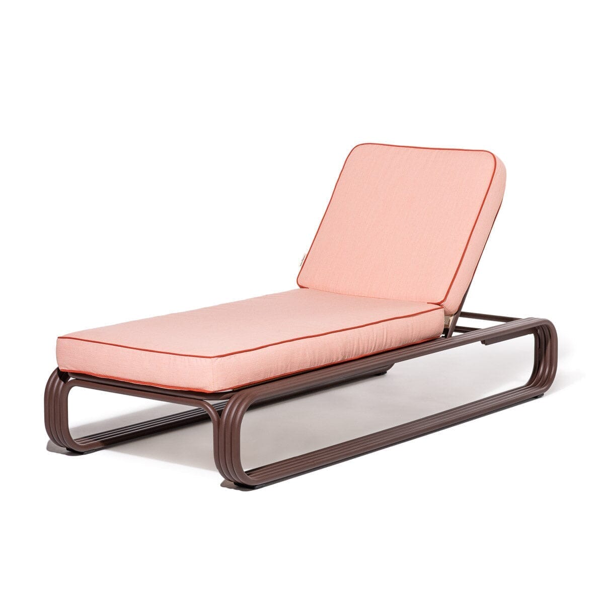 Product image of Contini Sun Lounger in Rivie Pink | Merlot Frame Contini Sun Lounger Kit Business & Pleasure Co Aus