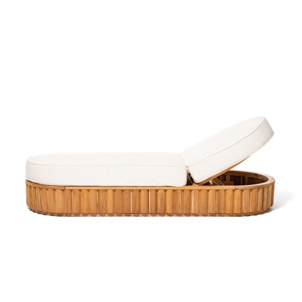 The Daisy Sun Lounger - Frame - Teakwood Daisy Sun Lounger Business & Pleasure Co Aus