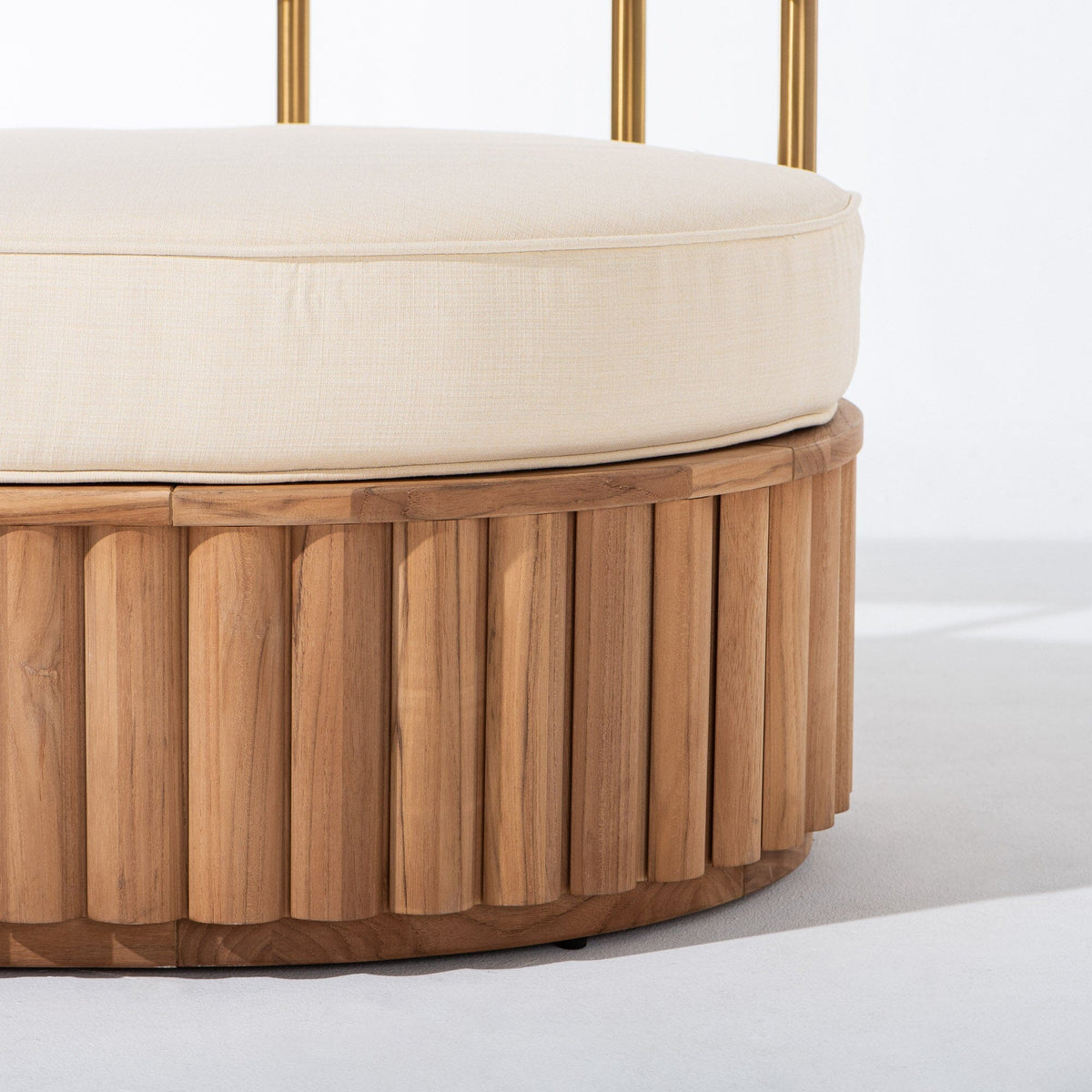 Daisy Sofa in Tiki Natural | Teakwood Frame Daisy Sofa Kit Business & Pleasure Co Aus
