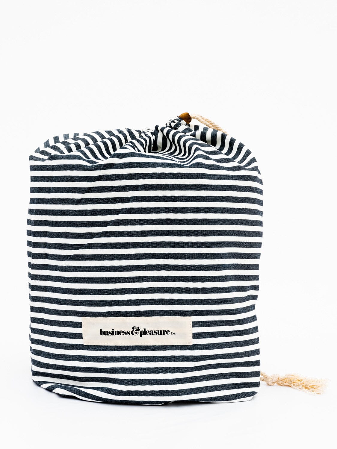 The Pool Lounger - Lauren's Navy Stripe Pool Lounger Business & Pleasure Co Aus