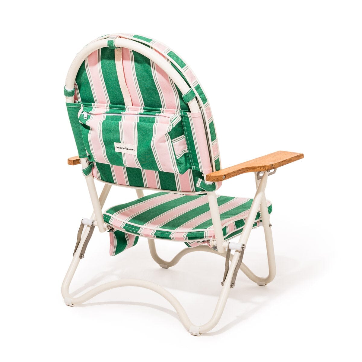 The Pam Chair - Bistro Green Stripe Pam Chair Business & Pleasure Co.