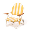 Swatch for The Pam Chair - Crew Mimosa Yellow Stripe
