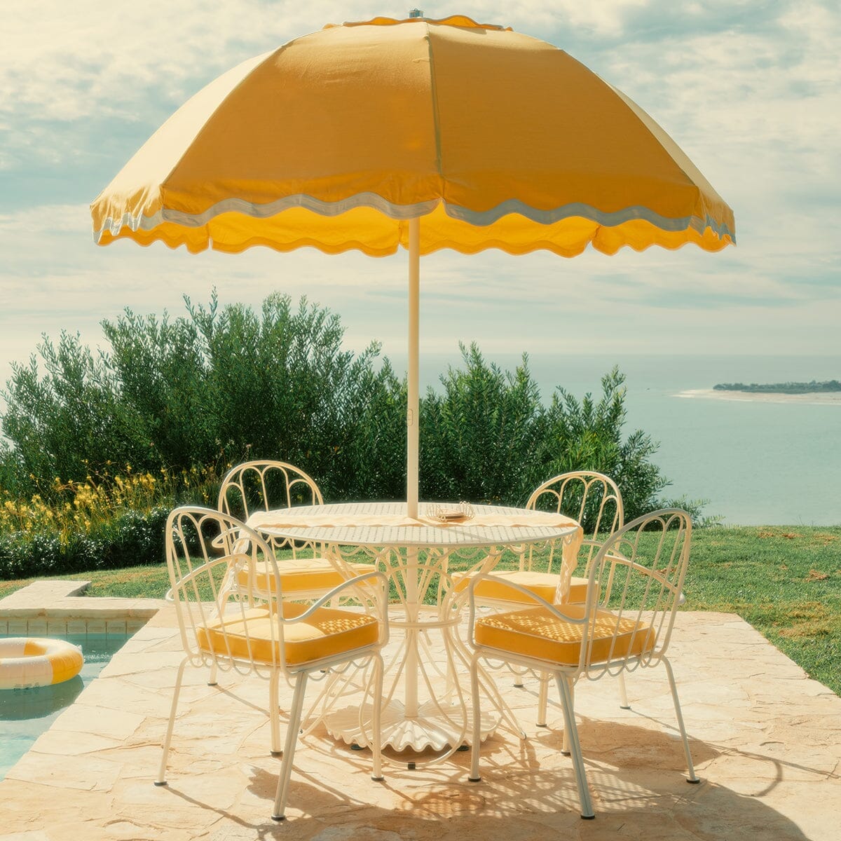 The Al Fresco Dining Table - Antique White Al Fresco Dining Table Business & Pleasure Co.