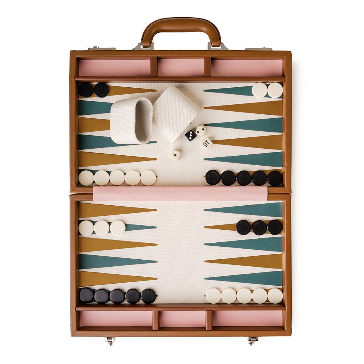 The Backgammon Set - Antique White Backgammon Set Business & Pleasure Co Aus