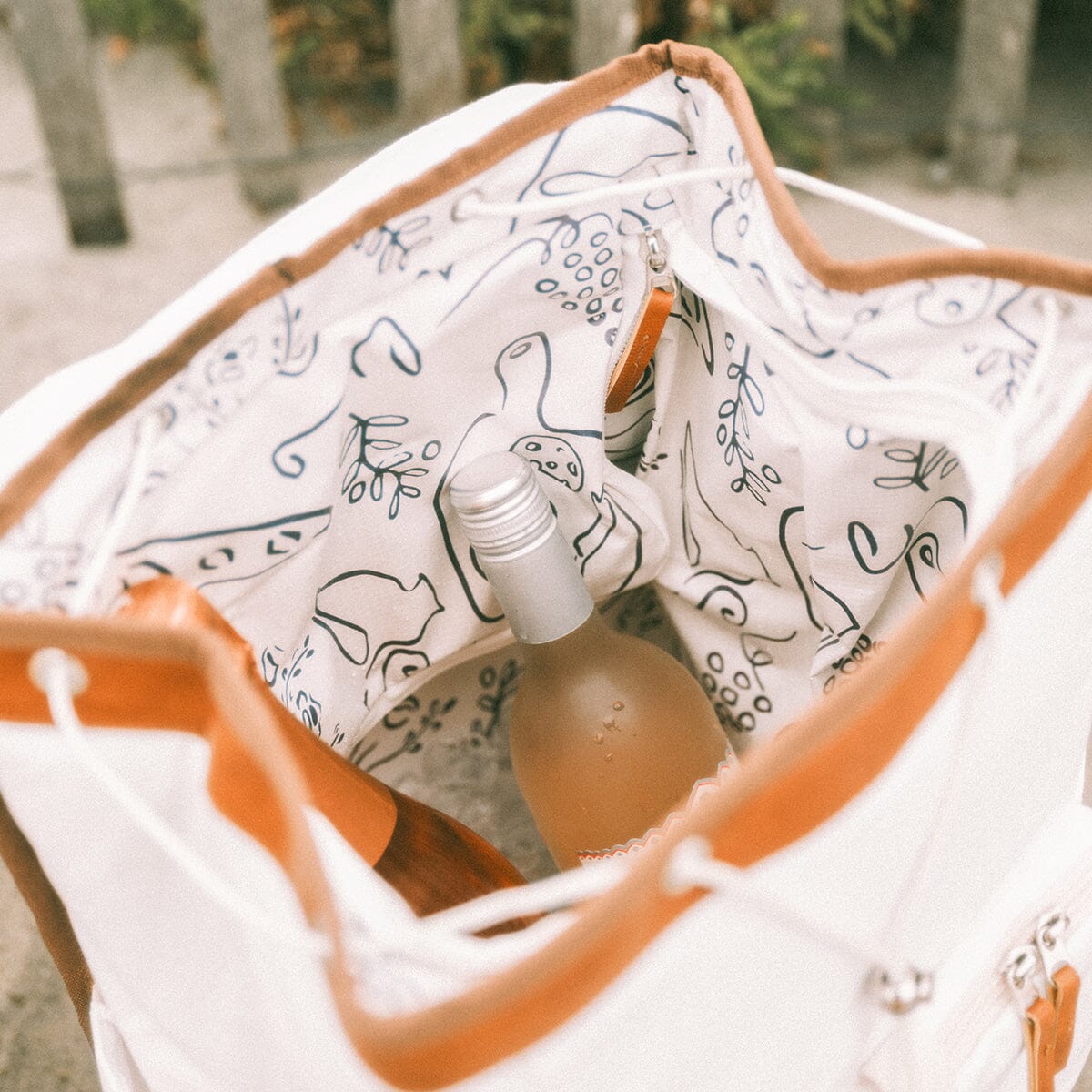 The Backpack Cooler - Rivie White Backpack Cooler Business & Pleasure Co Aus