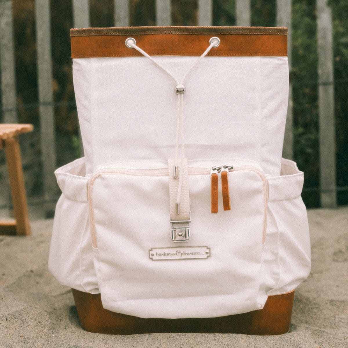 The Backpack Cooler - Rivie White Backpack Cooler Business & Pleasure Co Aus