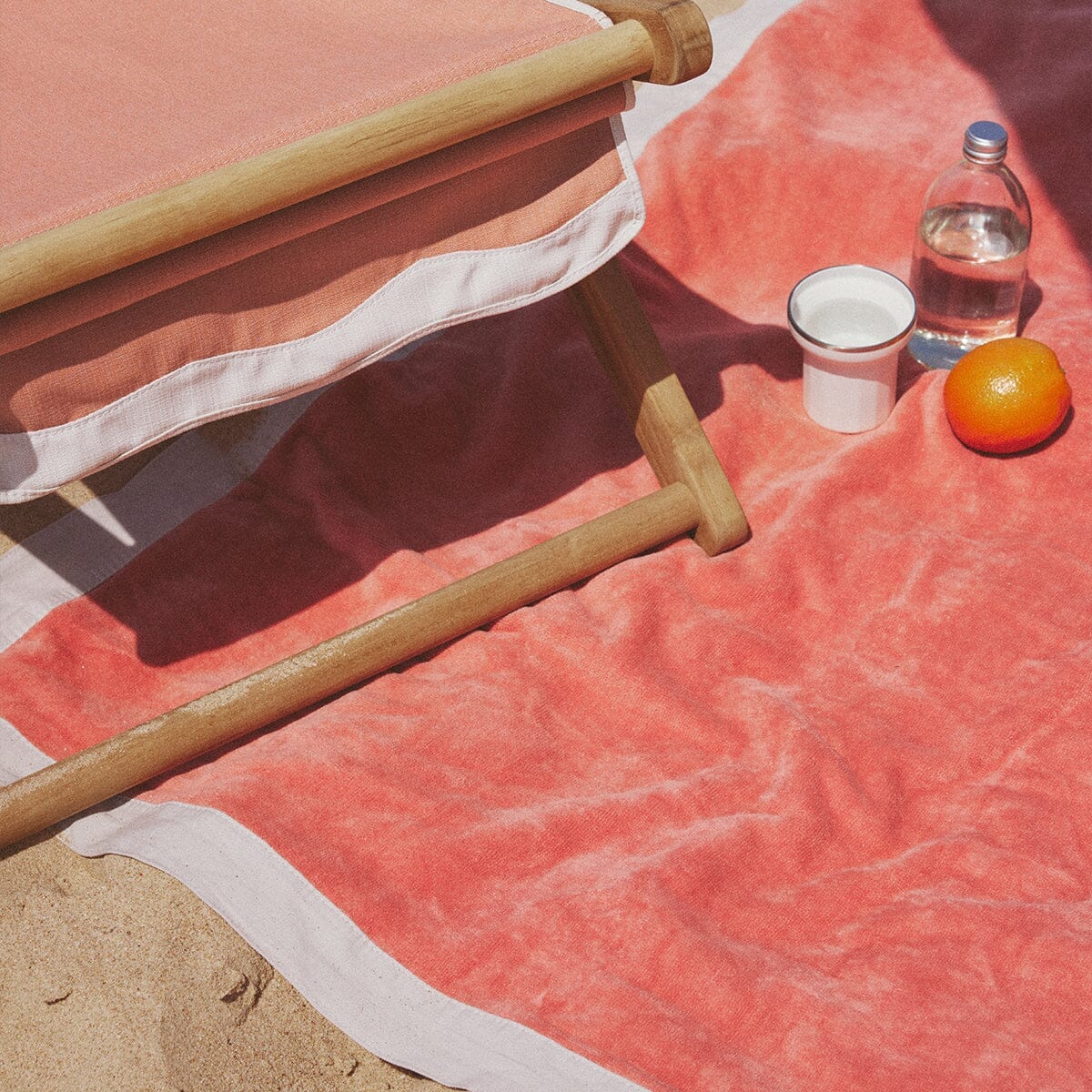 The Beach Blanket - Coco Republic - Coral Natural Beach Blanket Business & Pleasure Co.