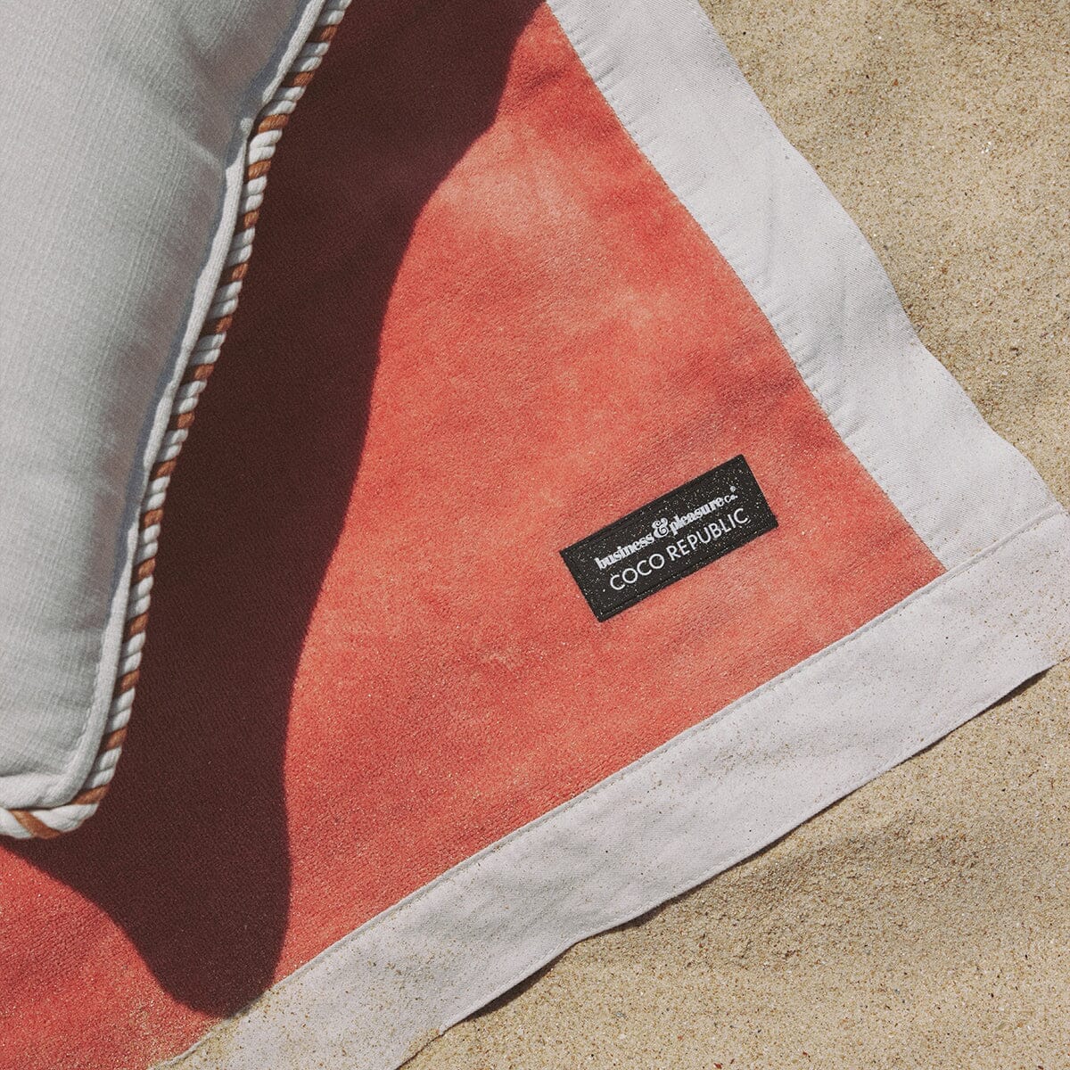 The Beach Blanket - Coco Republic - Coral Natural Beach Blanket Business & Pleasure Co.