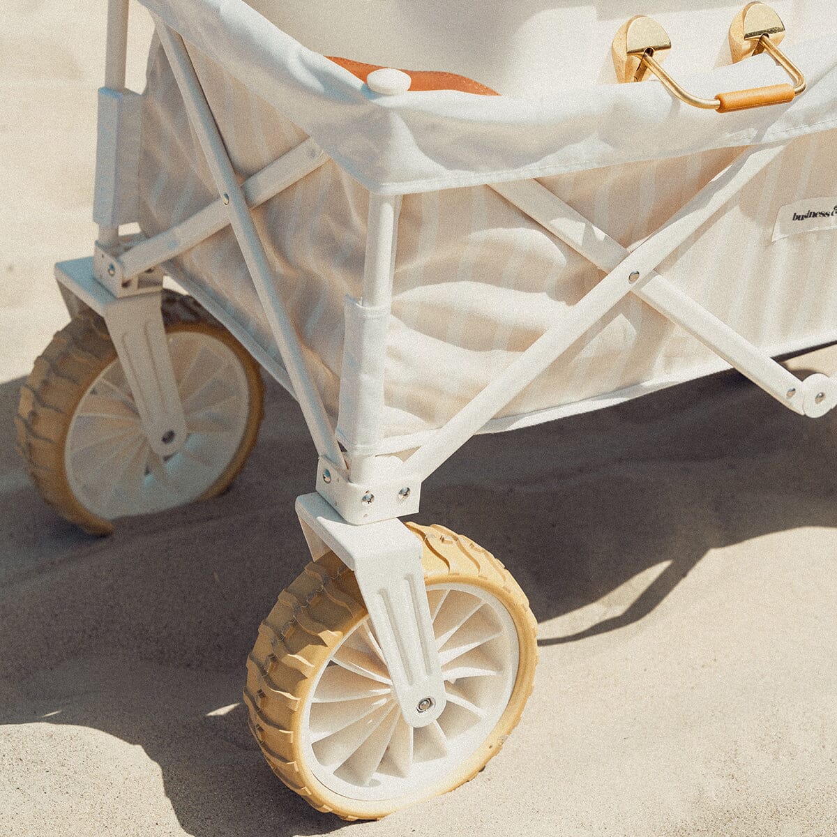 The Beach Cart - Monaco Natural Stripe Beach Cart Business & Pleasure Co Aus