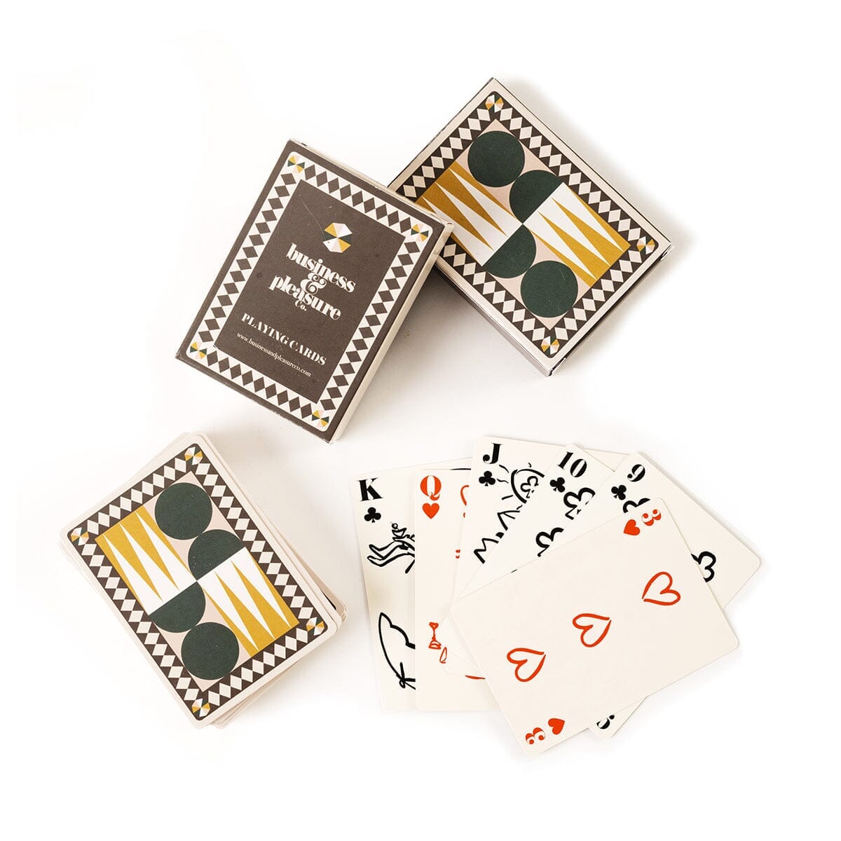 The Card Set - Antique White Card Set Business & Pleasure Co Aus